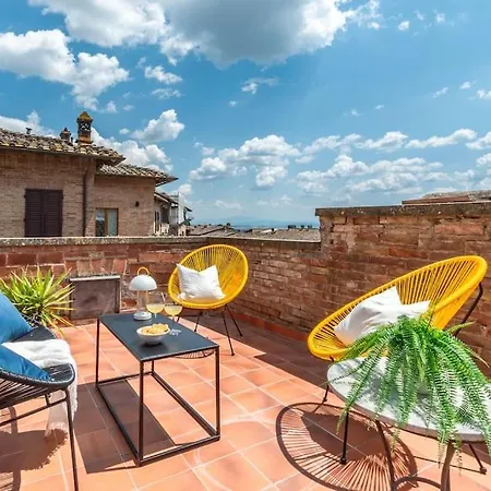 Mimosa- Loft Elegante Con Terrazza Nel Centro Di Appartamento